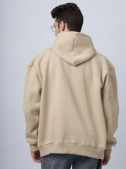 Beige Oversize Hoodie
