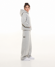 320 GSM Grey Baggy Side Pocket Sweatpant