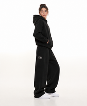 Heavyweight Black co-ord set Men