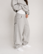 320 GSM Grey Baggy Side Pocket Sweatpant