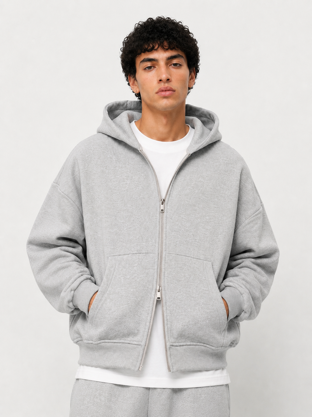 350 GSM Reverse Zip Cozy Co-Ord Set