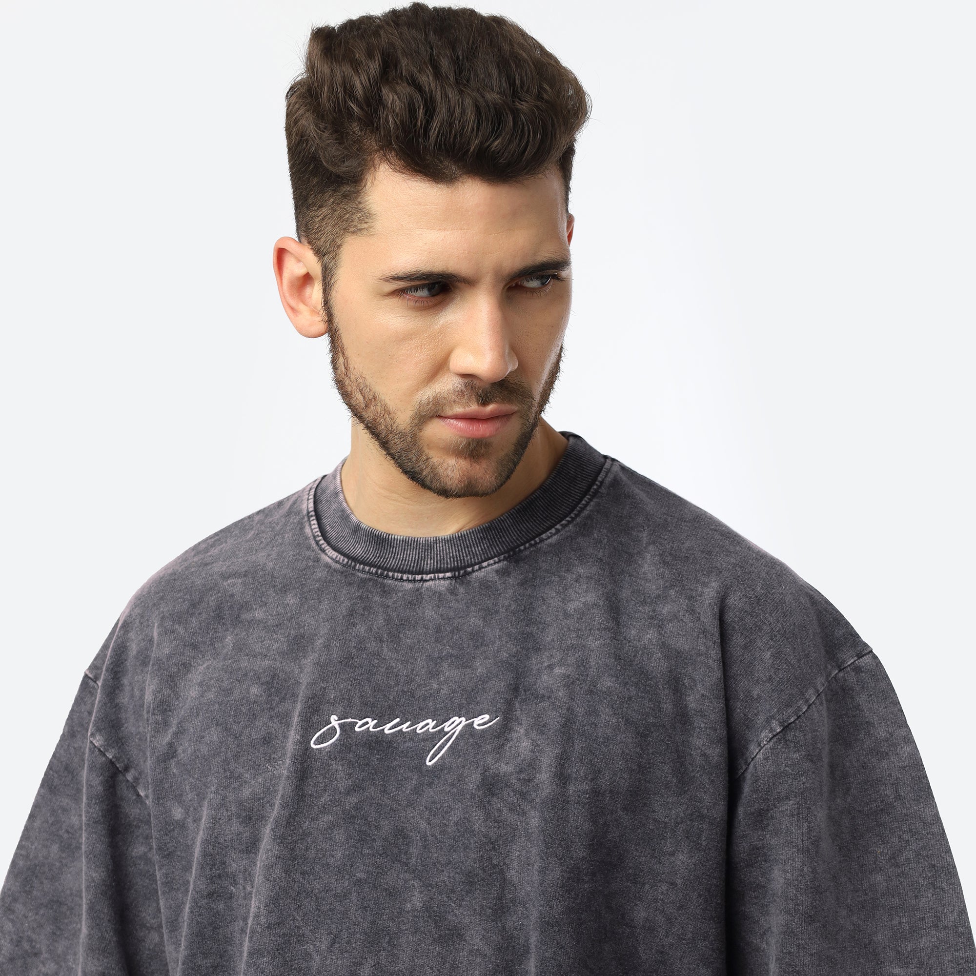 Acid Wash Baggy Oversize Fit Tshirt
