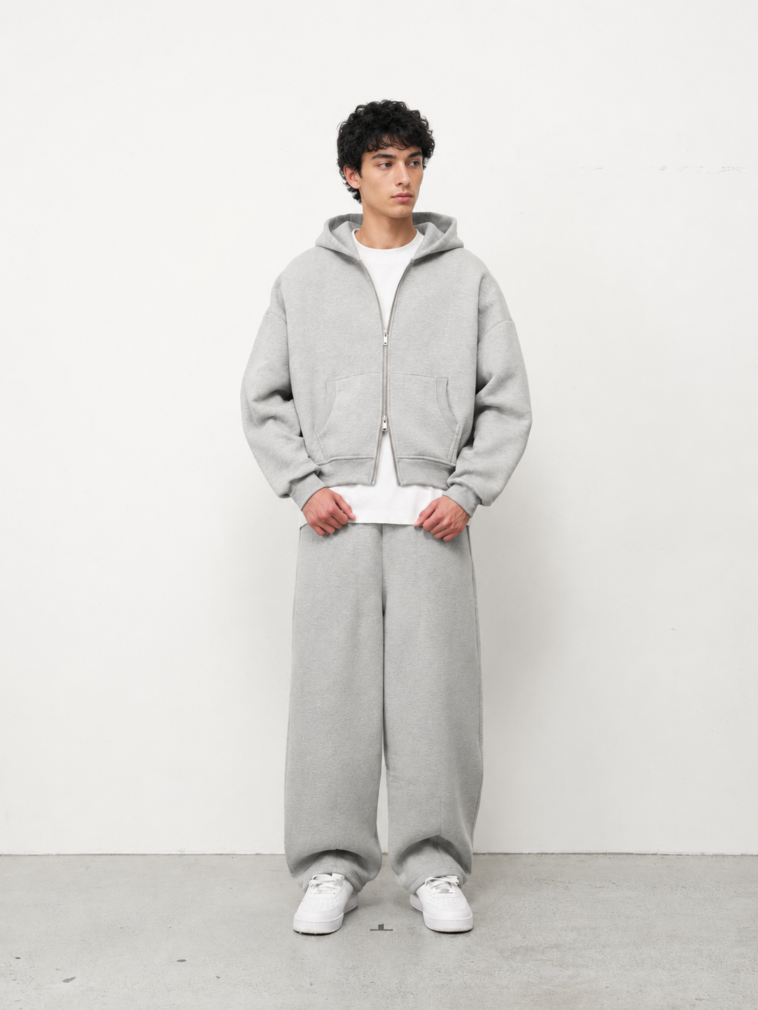 350 GSM Reverse Zip Cozy Co-Ord Set