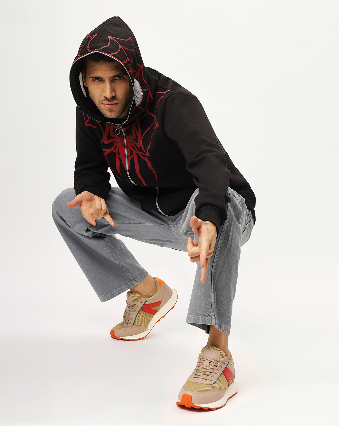 Black Spider Hoodie