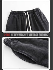 260 GSM Acid Washed Baggy Shorts