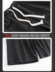 260 GSM Acid Washed Baggy Shorts