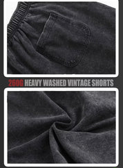 260 GSM Acid Washed Baggy Shorts