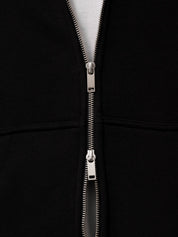 350 GSM Reverse Zip Co-ord set Black