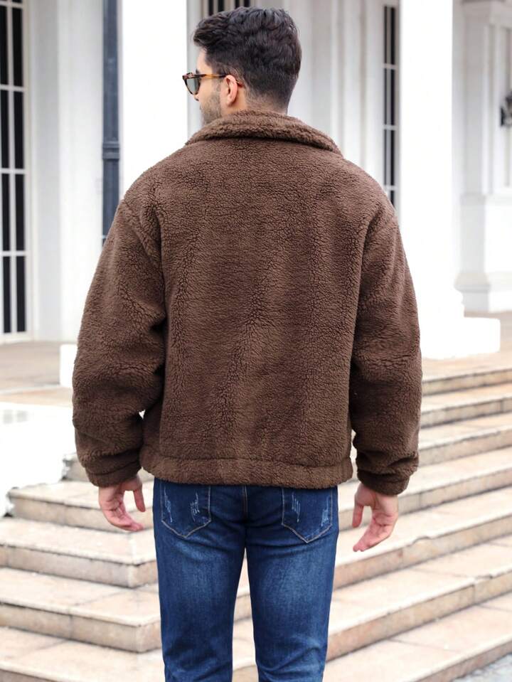 Coffee Sherpa Jacket