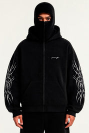 350 GSM Ninja Balaclava Hoodie