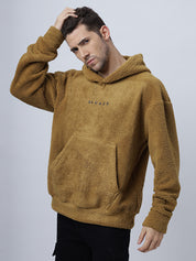 Brown Sherpa Hoodie
