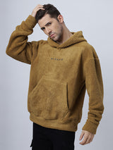 Brown Sherpa Hoodie