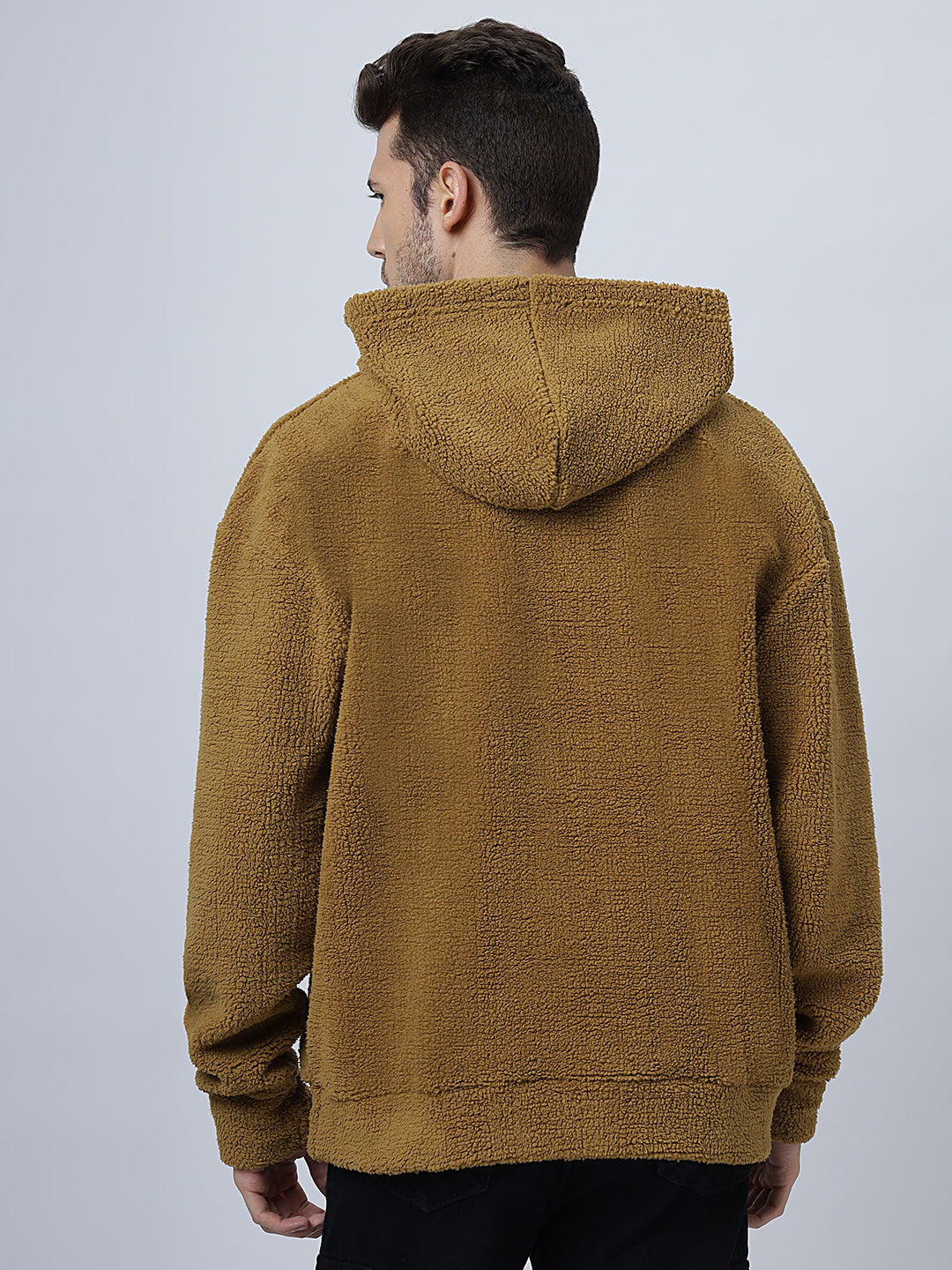 Brown Sherpa Hoodie