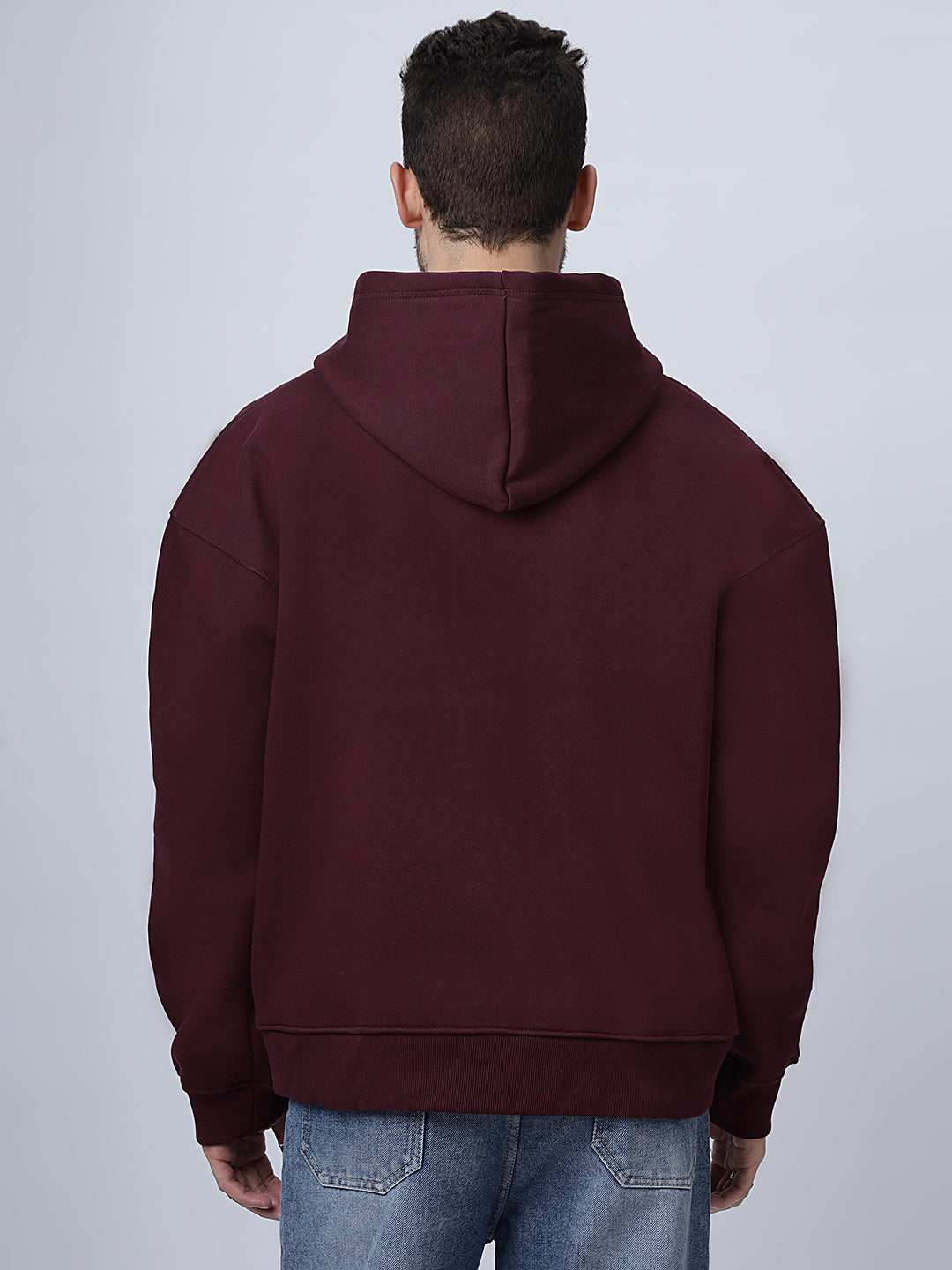 Wine Oversize Hoodie