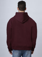 Wine Oversize Hoodie
