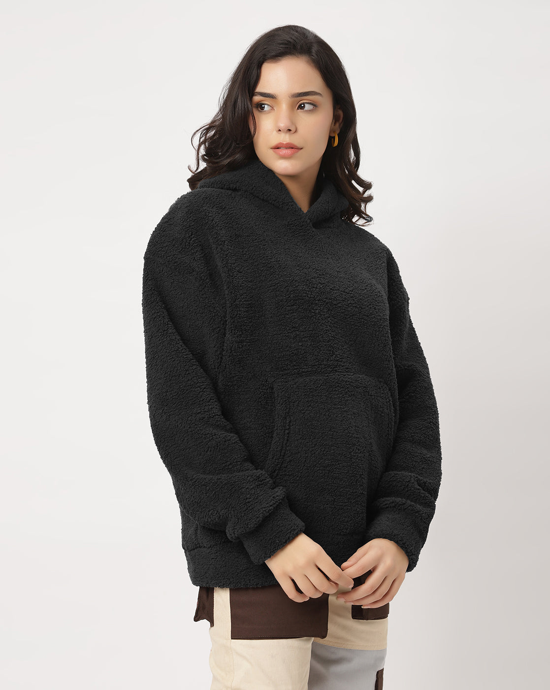 Black Oversize Hoodie