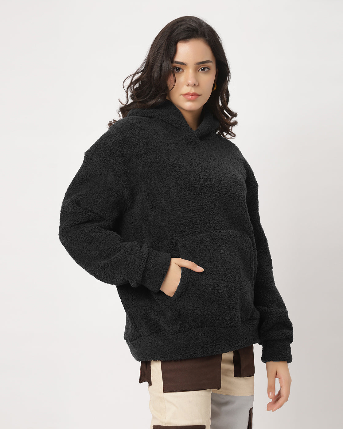 Black Oversize Hoodie