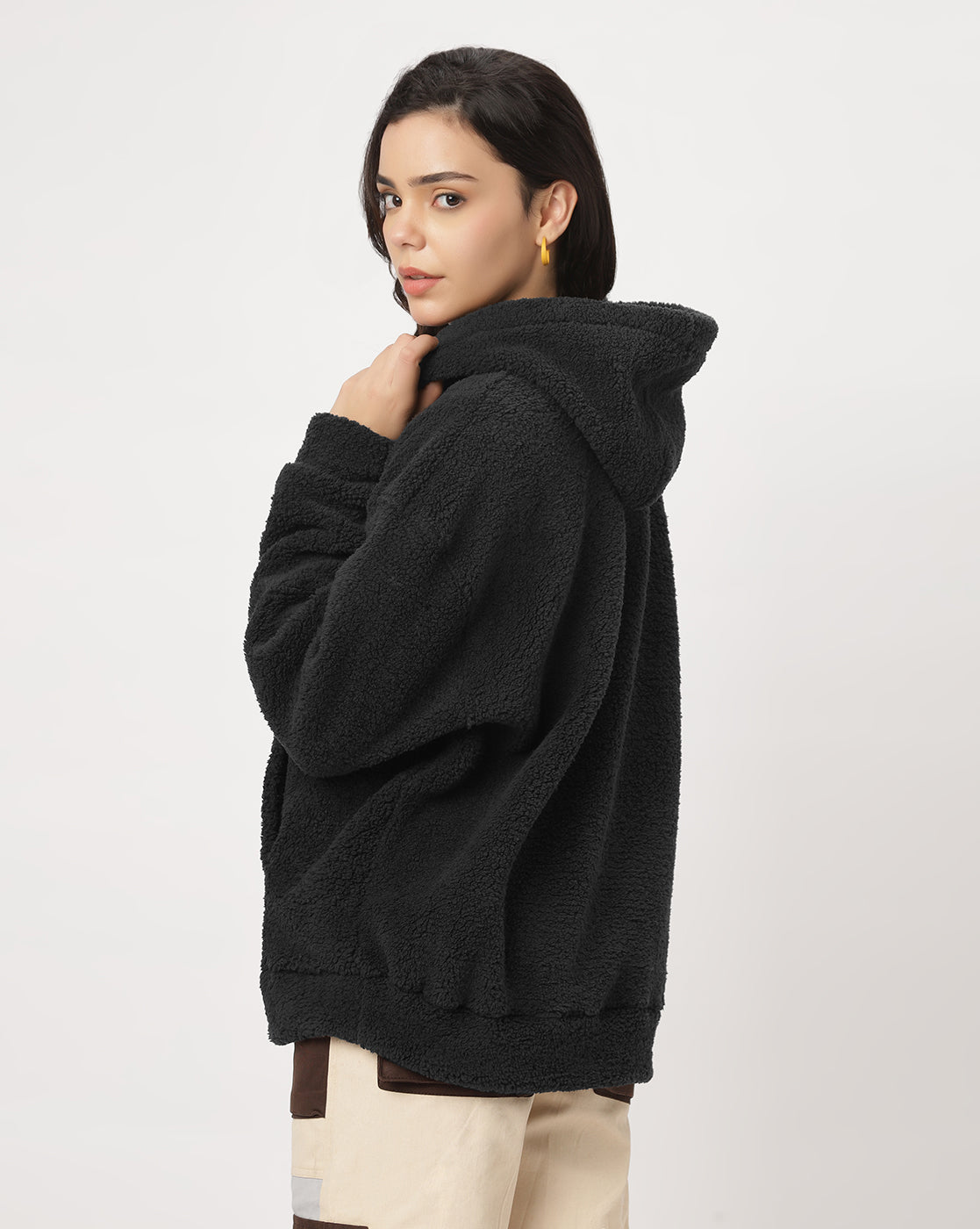 Black Oversize Hoodie