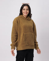 Brown Oversize Hoodie