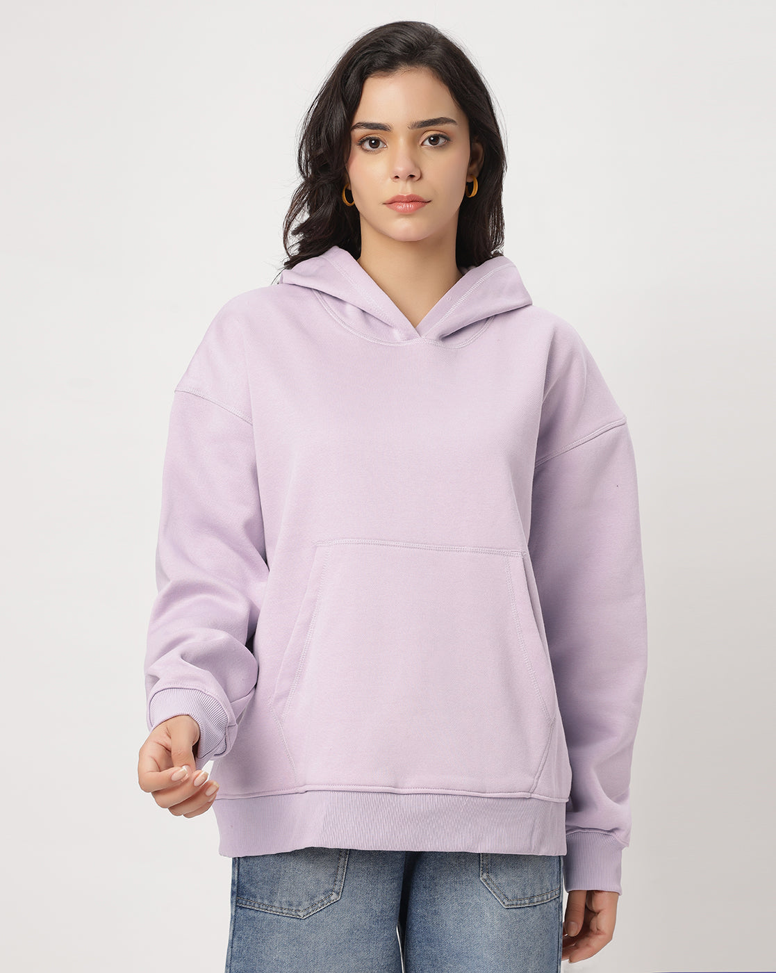 Lavender Oversize Hoodie