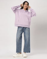 Lavender Oversize Hoodie