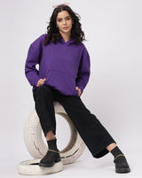 Purple Oversize Hoodie