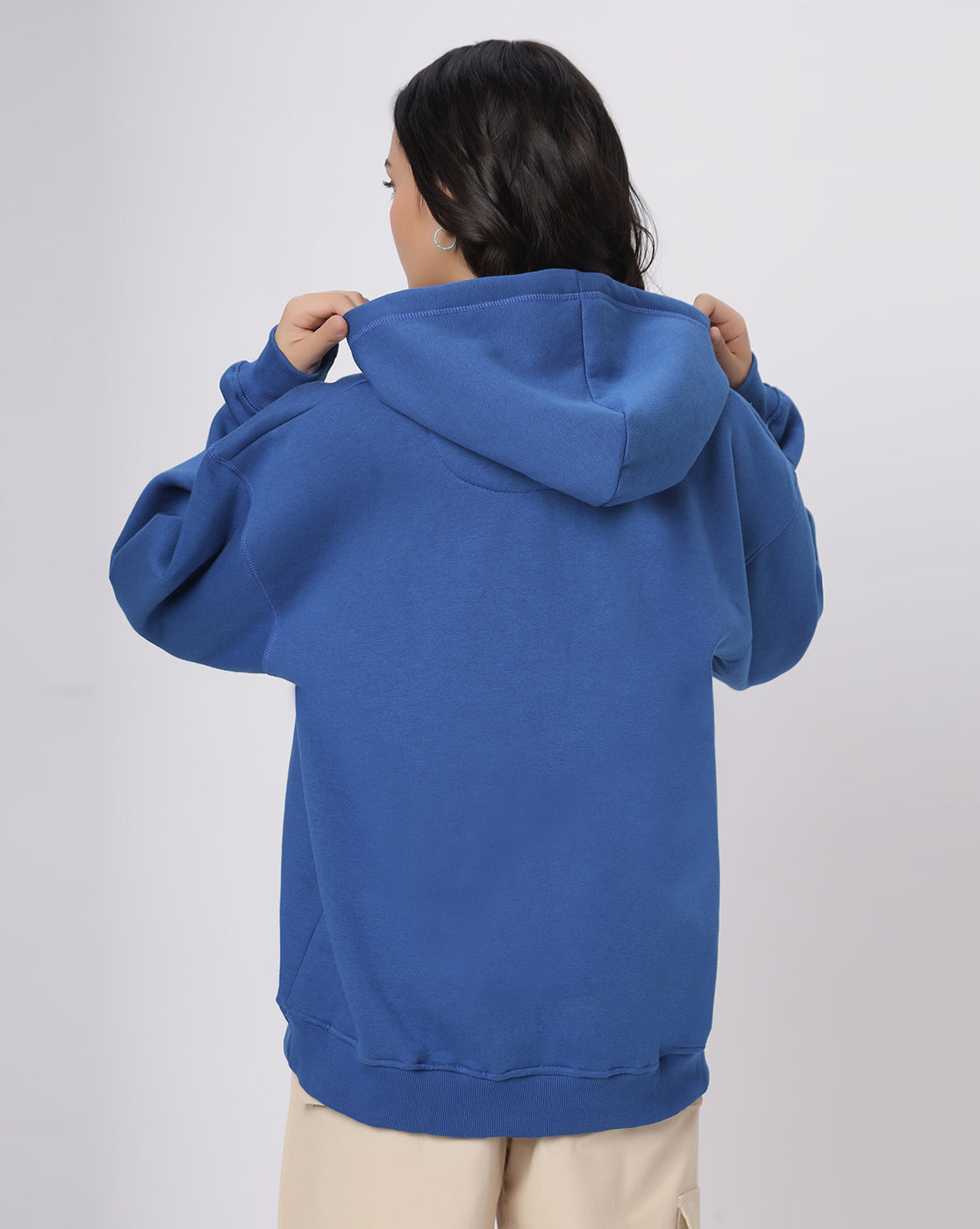 Royal Blue Oversize Hoodie