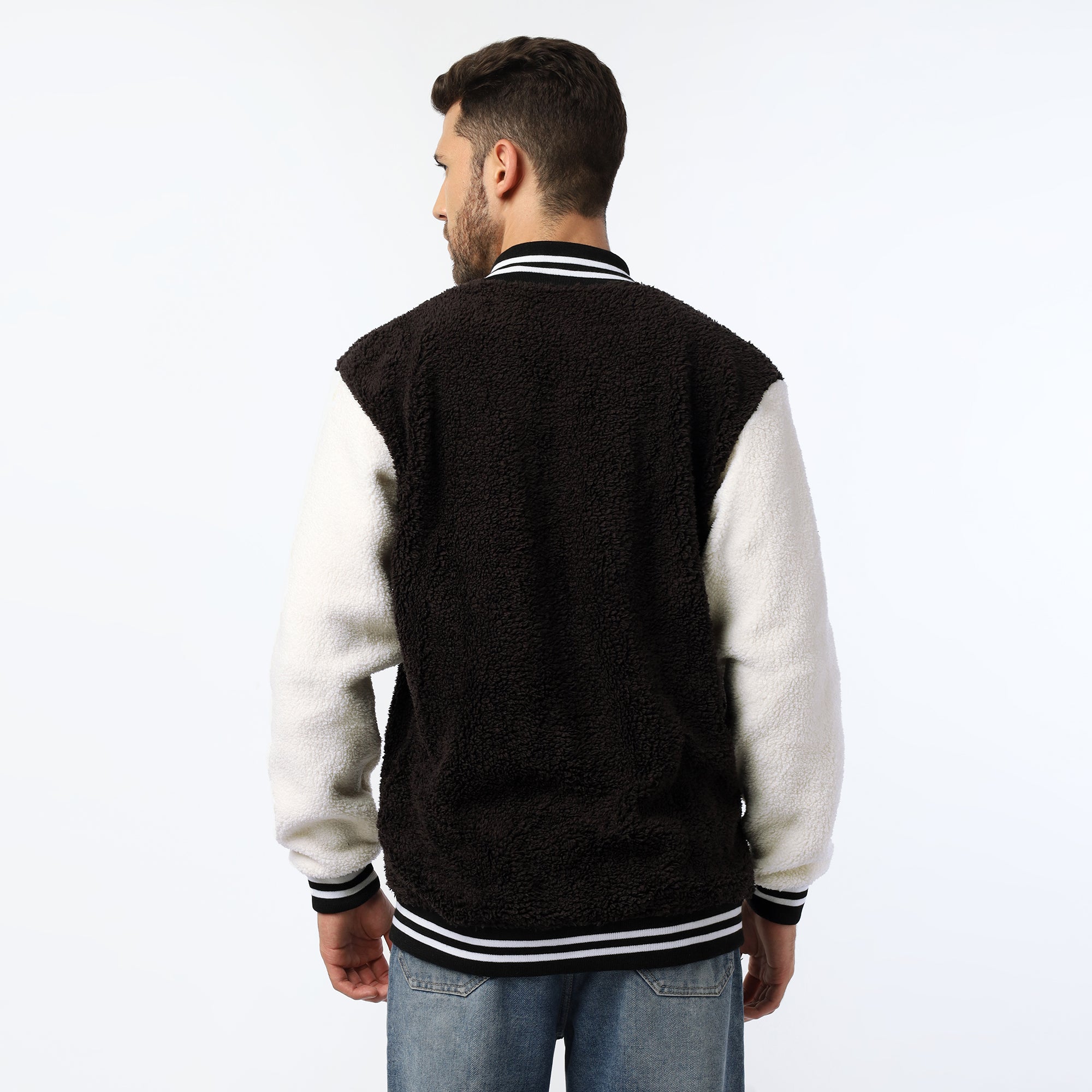 Sherpa Varsity Jacket