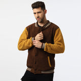 Coffee Sherpa Varsity Jacket