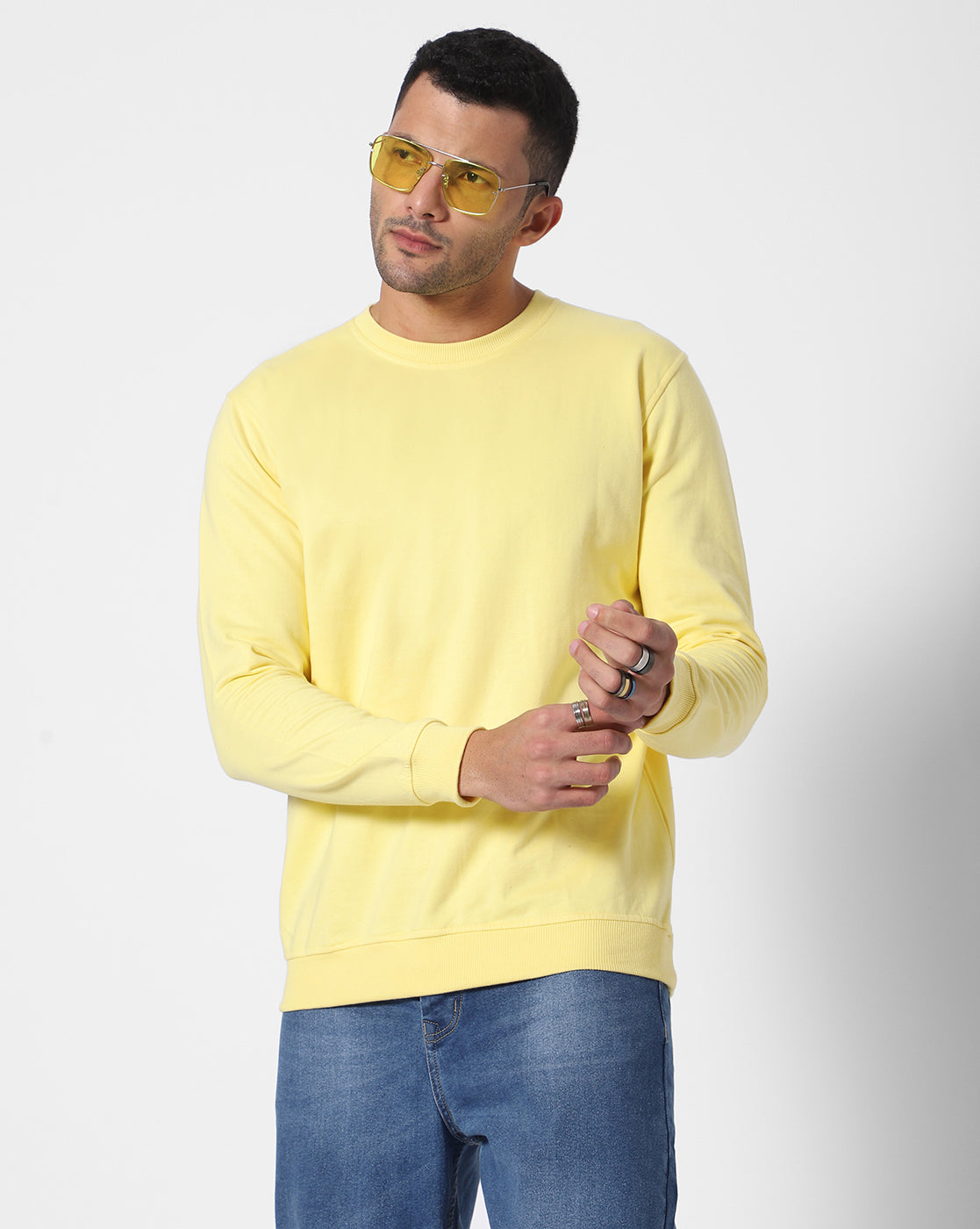 Pastel Yellow Sweatshirt