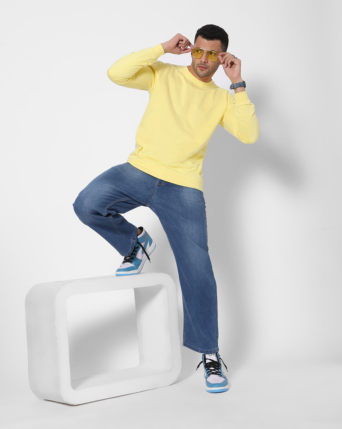 Pastel Yellow Sweatshirt