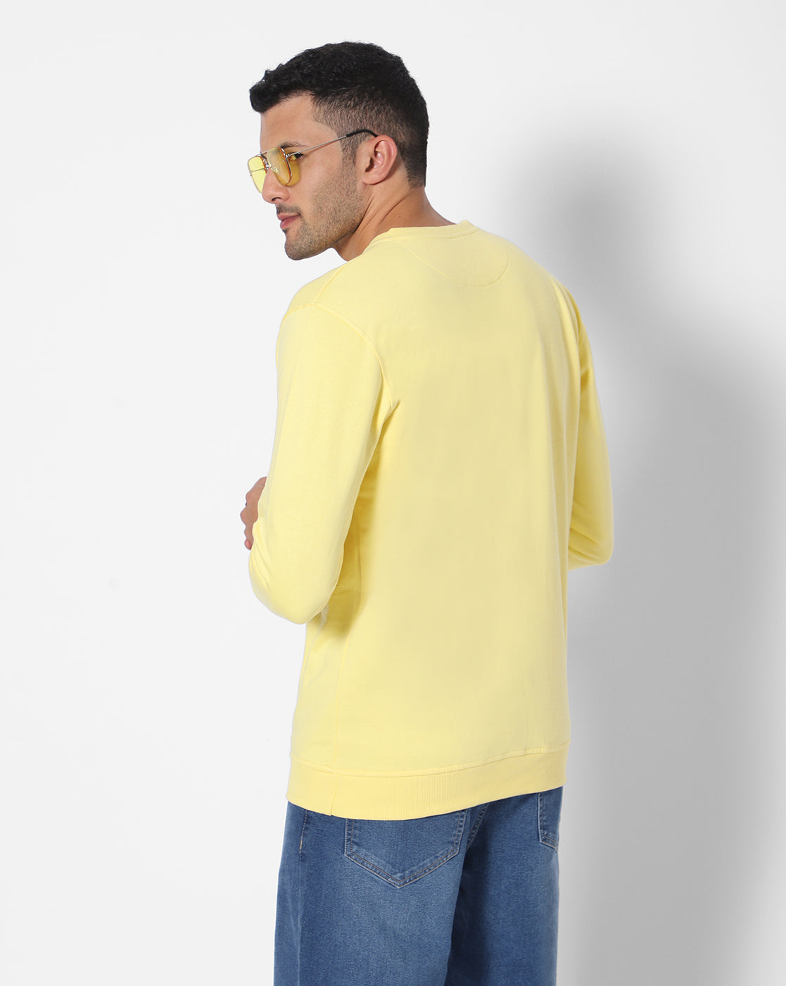 Pastel Yellow Sweatshirt