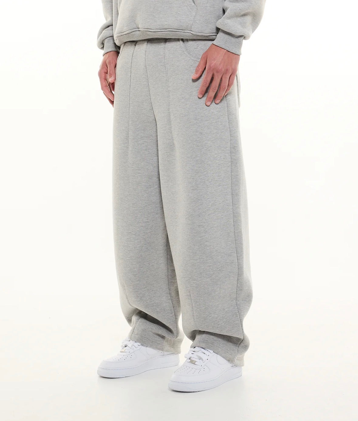 320 GSM Cozy Grey Side Pocket Sweatpant