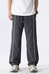 Grey Parchute Baggy Track Pant