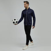 Navy Collar Summer Sunscreen Jacket For Men