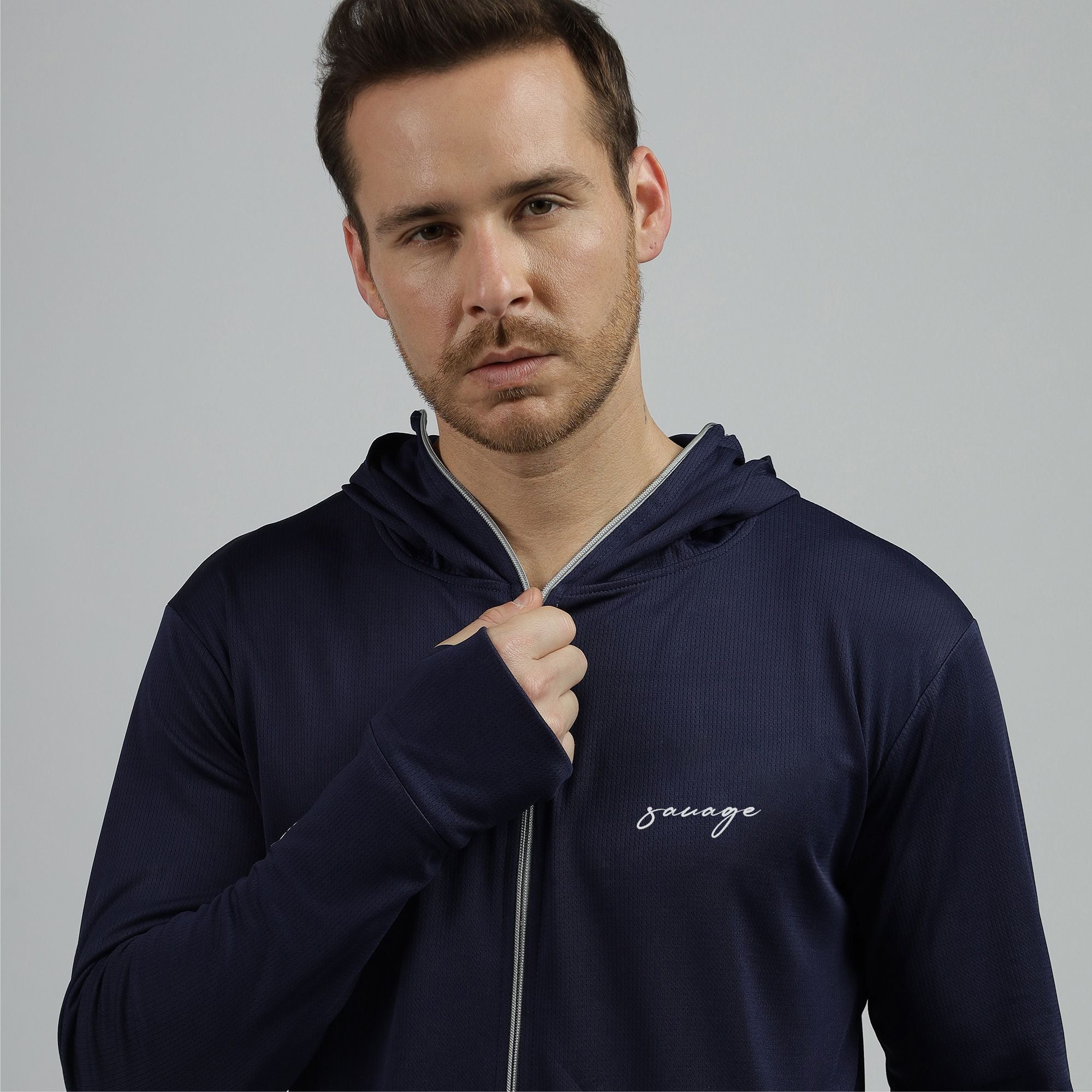 Balaclava Navy Sunscreen Jacket