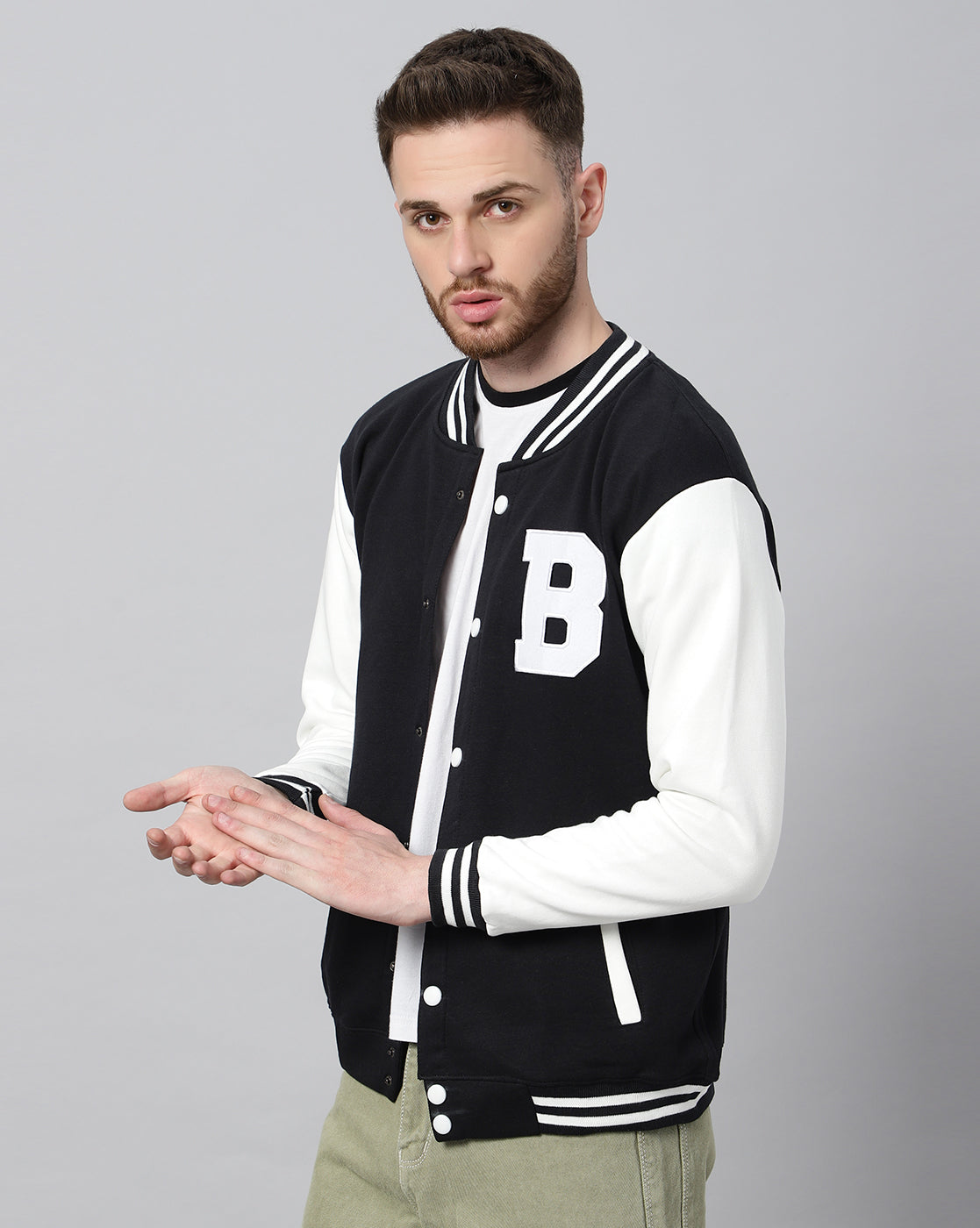 B Lettermen Varsity Jacket
