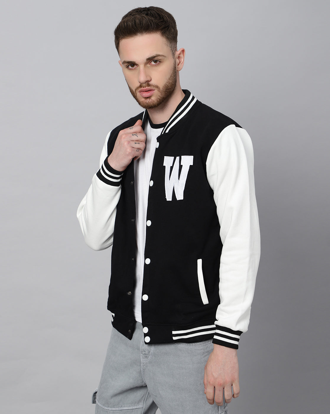 W Lettermen Varsity Jacket