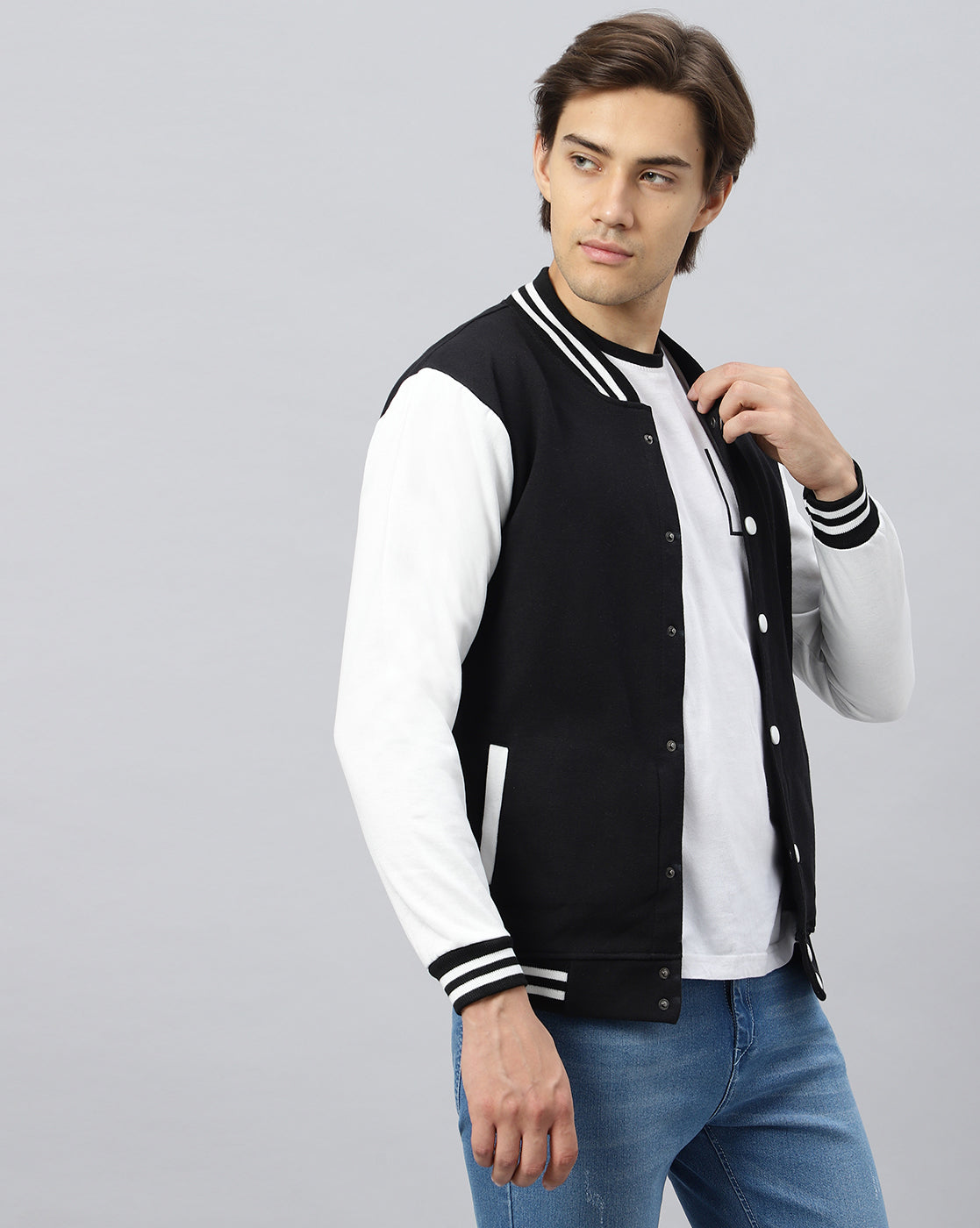 Black Varsity Jacket