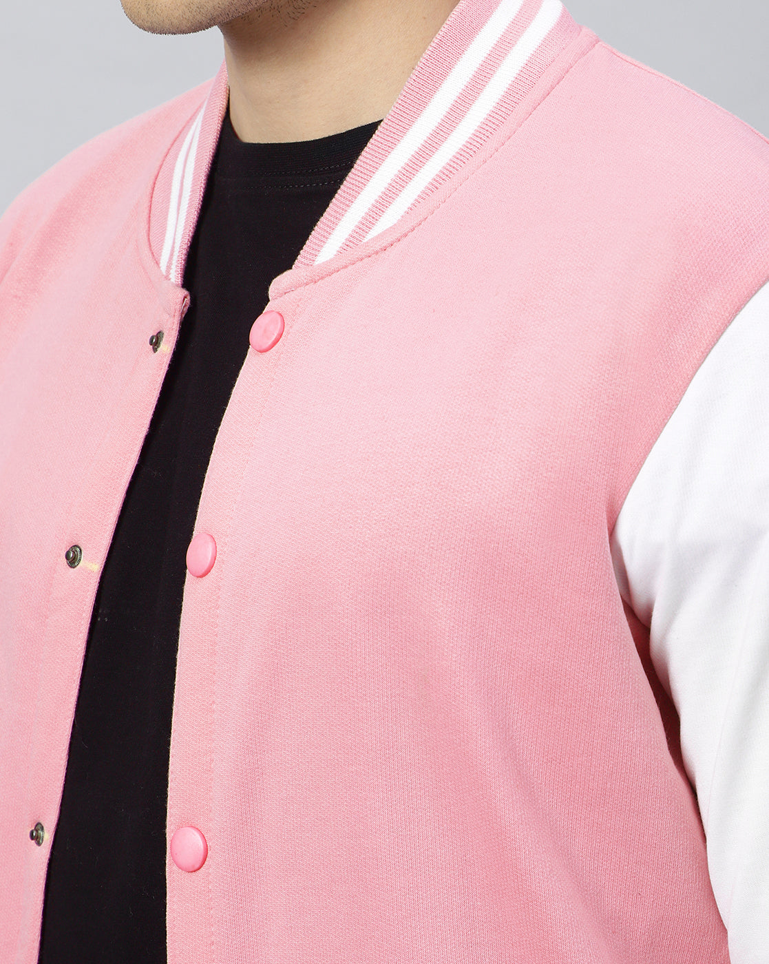 Pink Varsity Jacket
