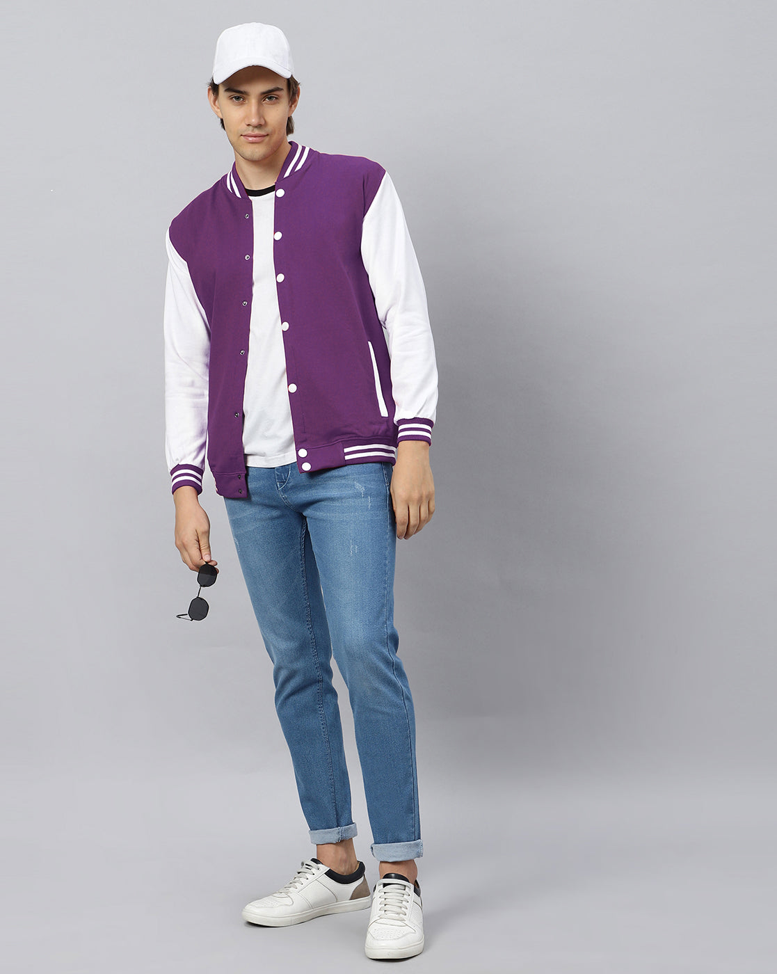 Purple Varsity Jacket