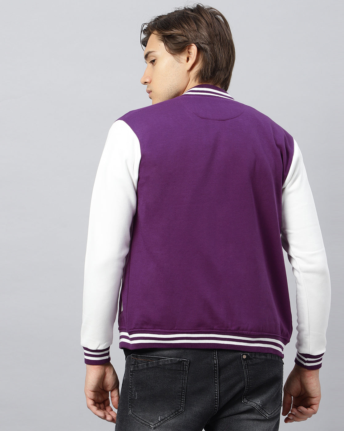 Purple Varsity Jacket