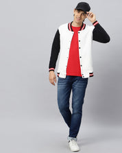 White Varsity Jacket