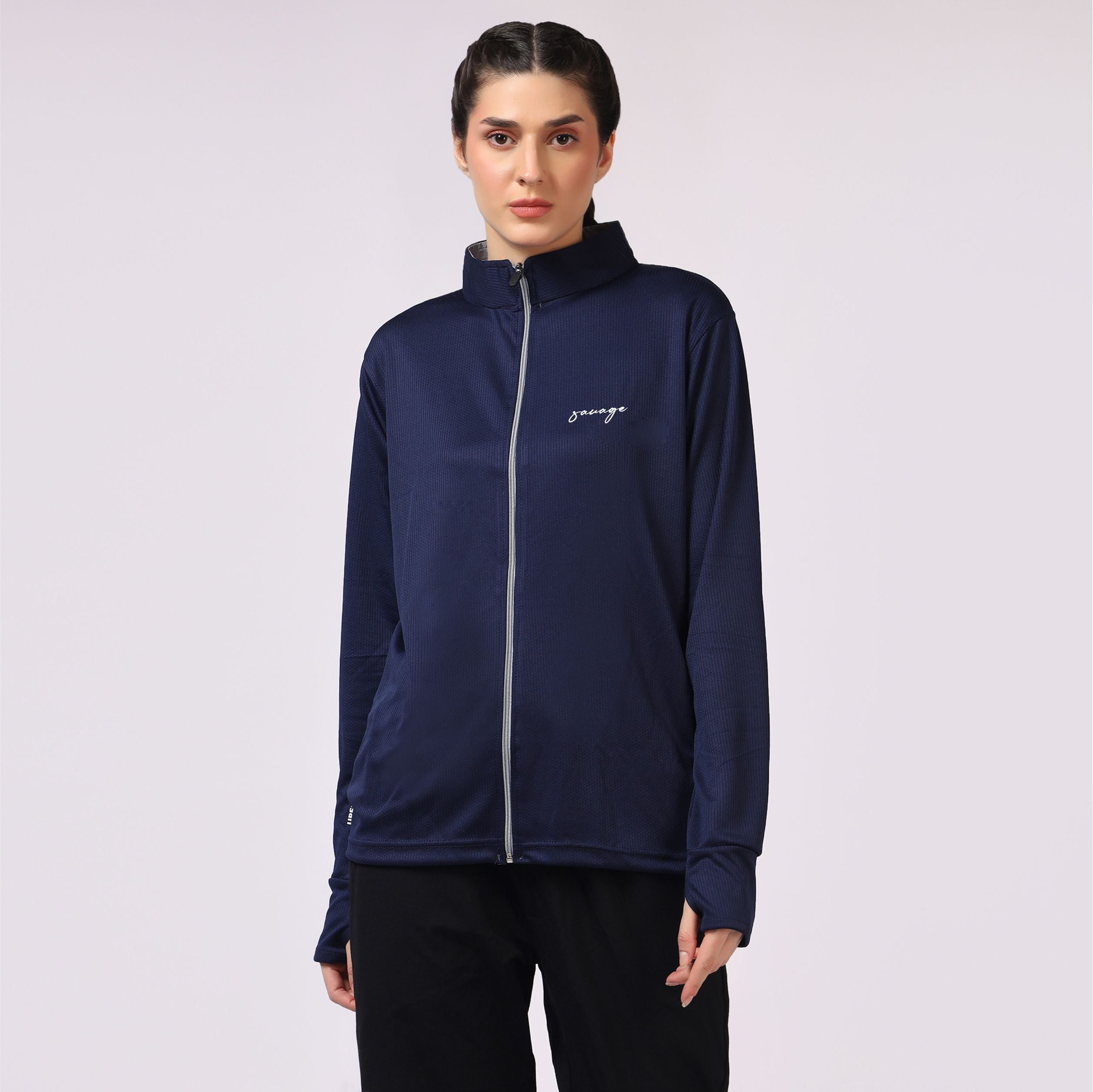 Navy UPF Sunscreen Jacket
