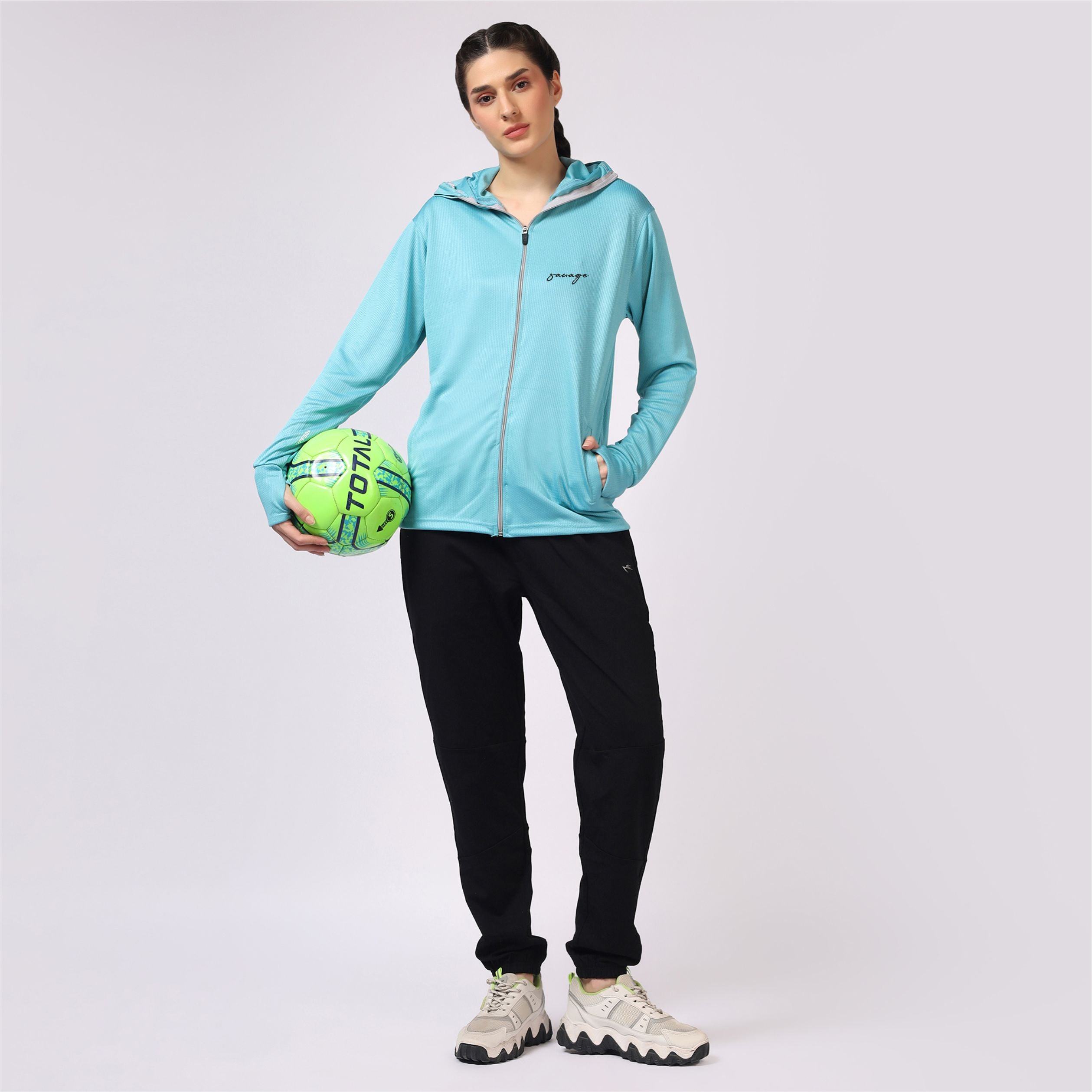 Seablue UPF Balaclava Zipper Sunscreen Jacket