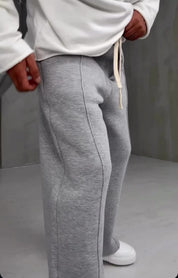350 GSM Grey Stripe Cozy Sweatpant